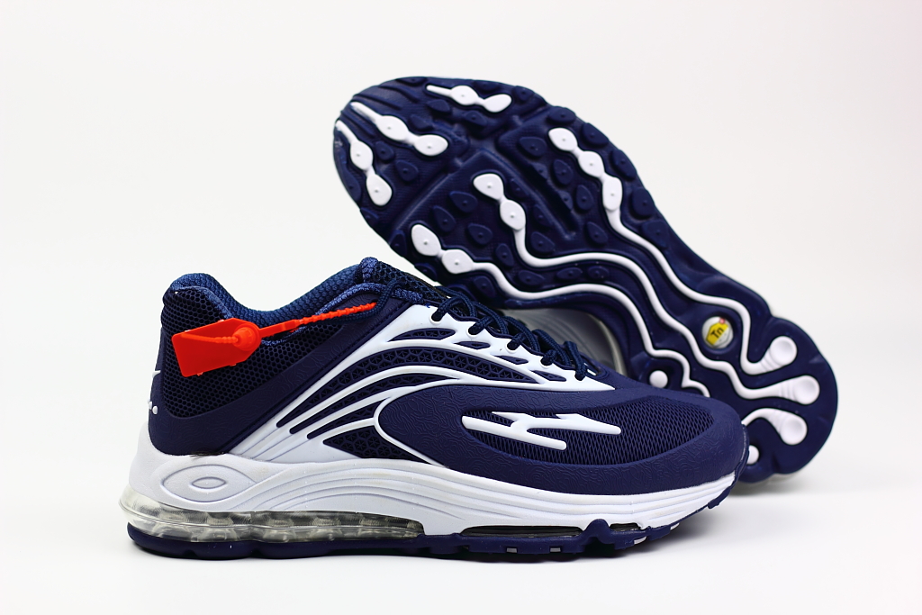 Nike Air Max 99 Retro Sea Blue White Shoes - Click Image to Close